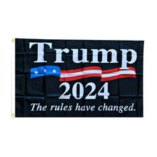 Load image into Gallery viewer, Trump 2024 Rules Changed Flag